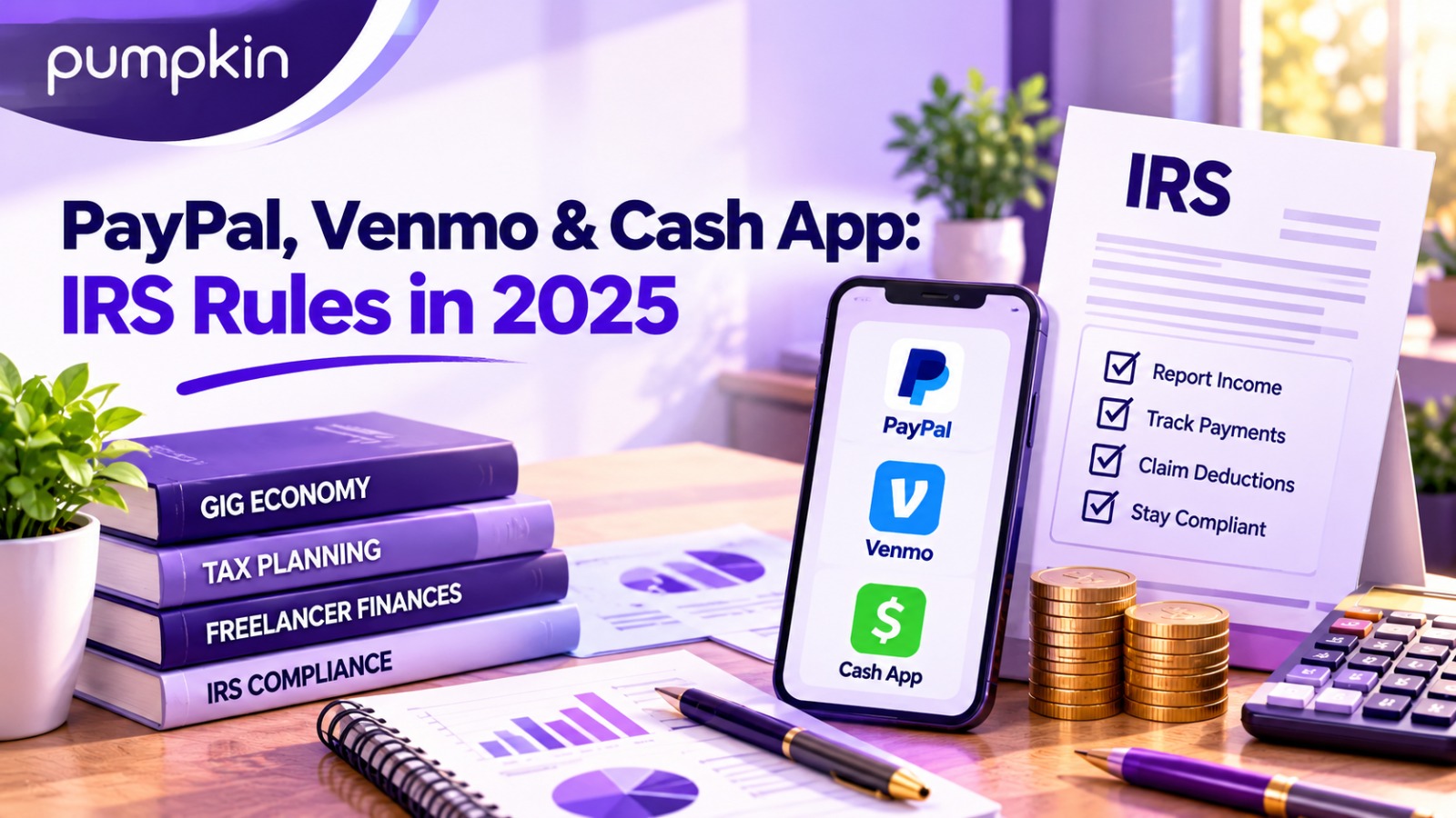 PayPal, Venmo & Cash App: What Gig Workers & Freelancer Need to Know About IRS Rules in 2025