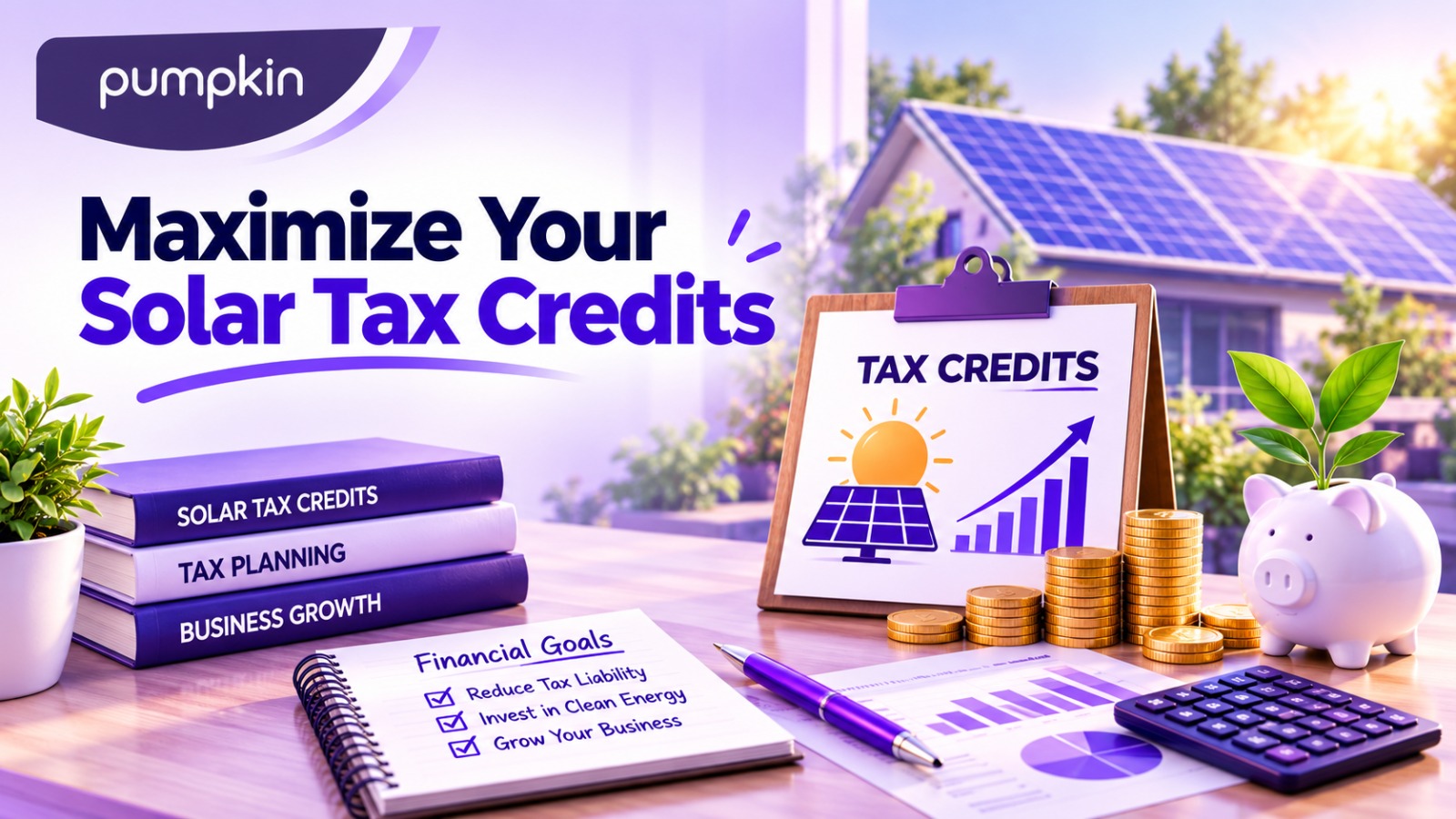 Maximizing Solar Tax Credits: A Guide for Solar Businesses with Pumpkin Tax Company.
