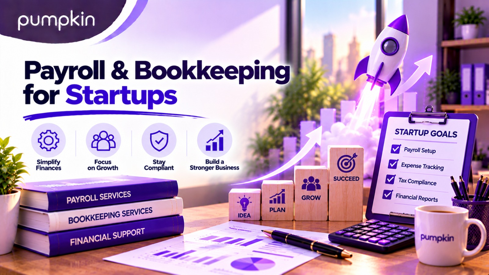 Conquering the Startup Journey: How Payroll and Bookkeeping Services Empower Your Entrepreneurial Dreams